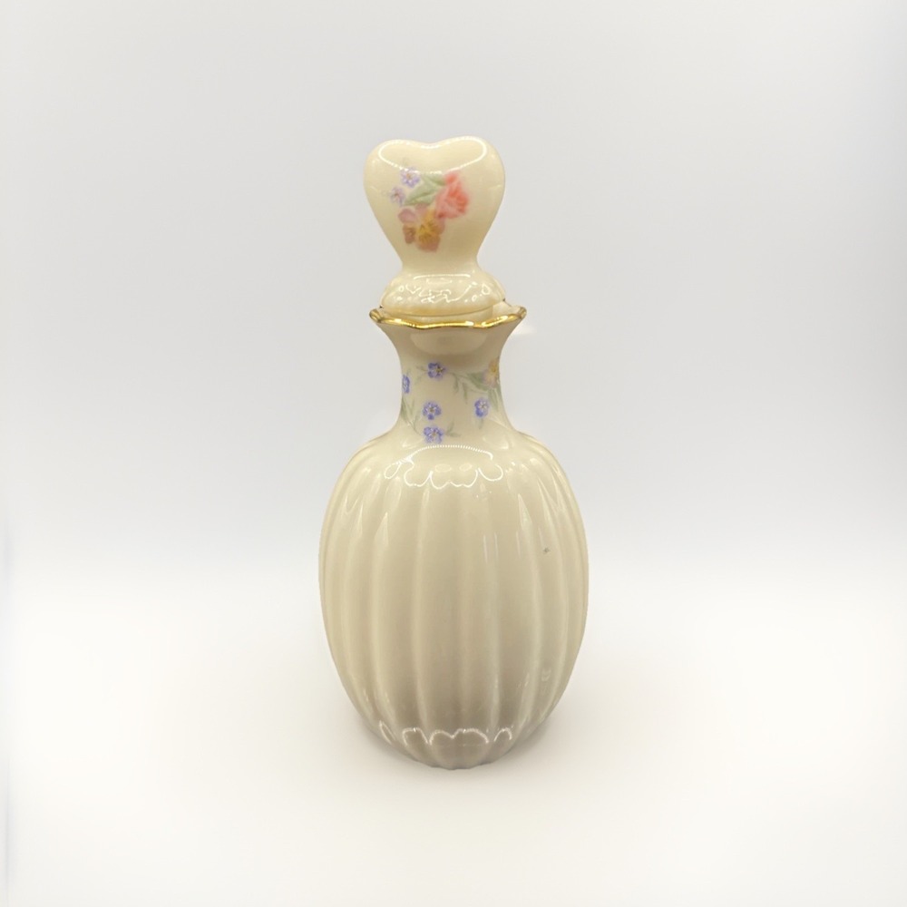 Vintage LENOX Floral‎ Perfume Bottle